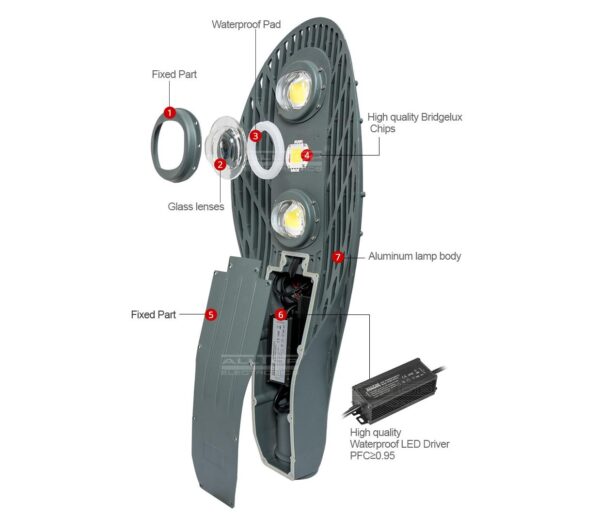 Solar street Light All Top 100 watt - Image 2