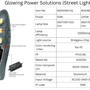Solar street Light All Top 100 watt